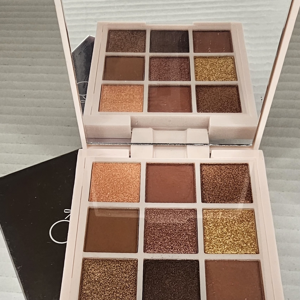 CIATE LONDON Trend Eye Shadow Palette Bronzed/Original - 9 Matte & Metallic NIB